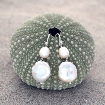Skyfall Earrings - Freshwater Pearl Earrings